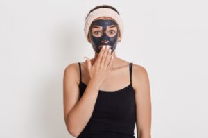masque au charbon