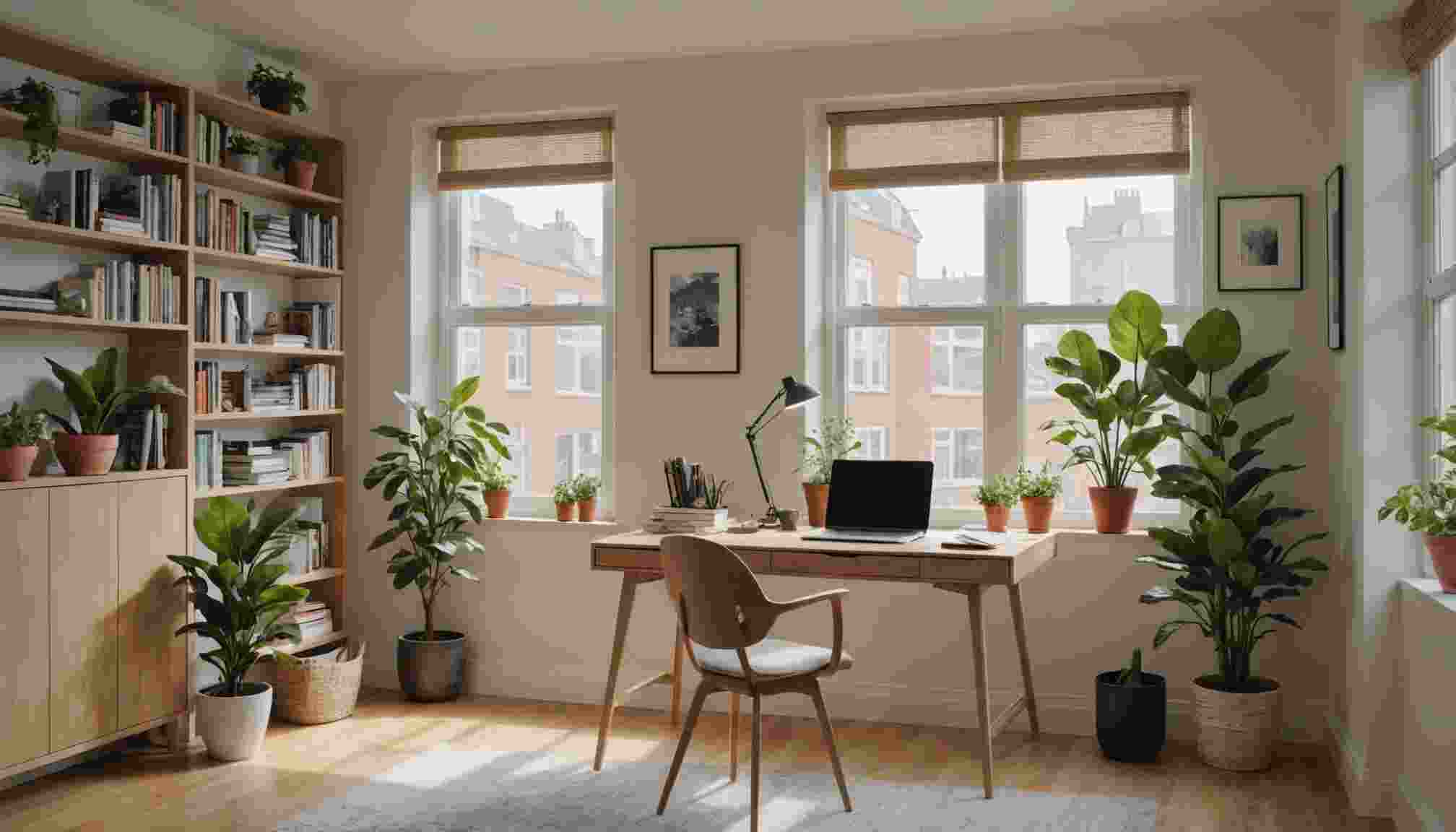 Aménagement de studio : comment intégrer un coin bureau sans encombrer
