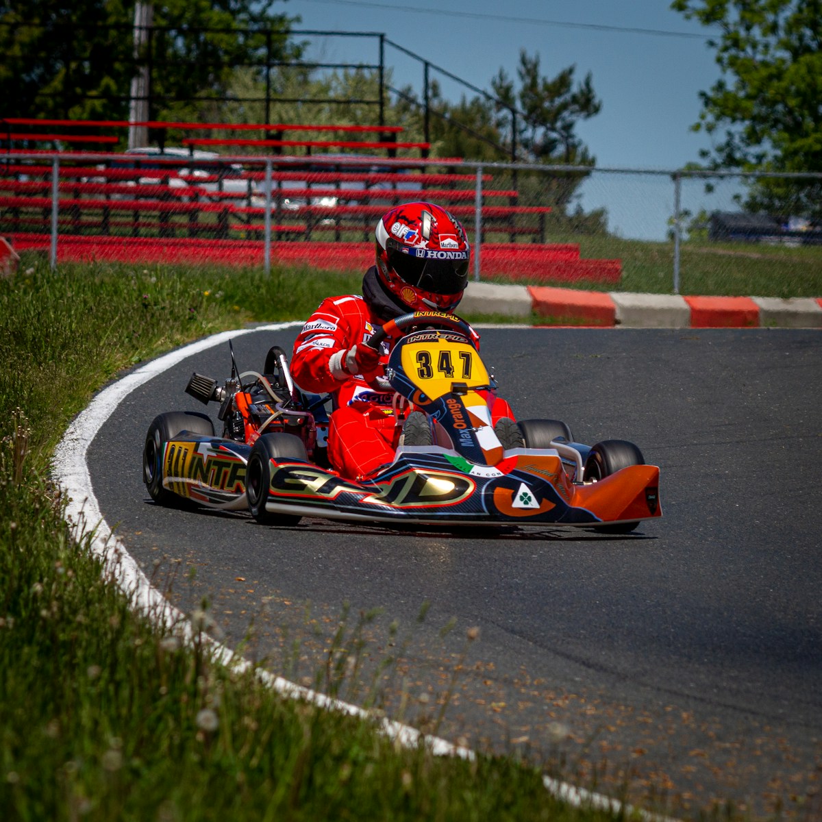 Performances en karting