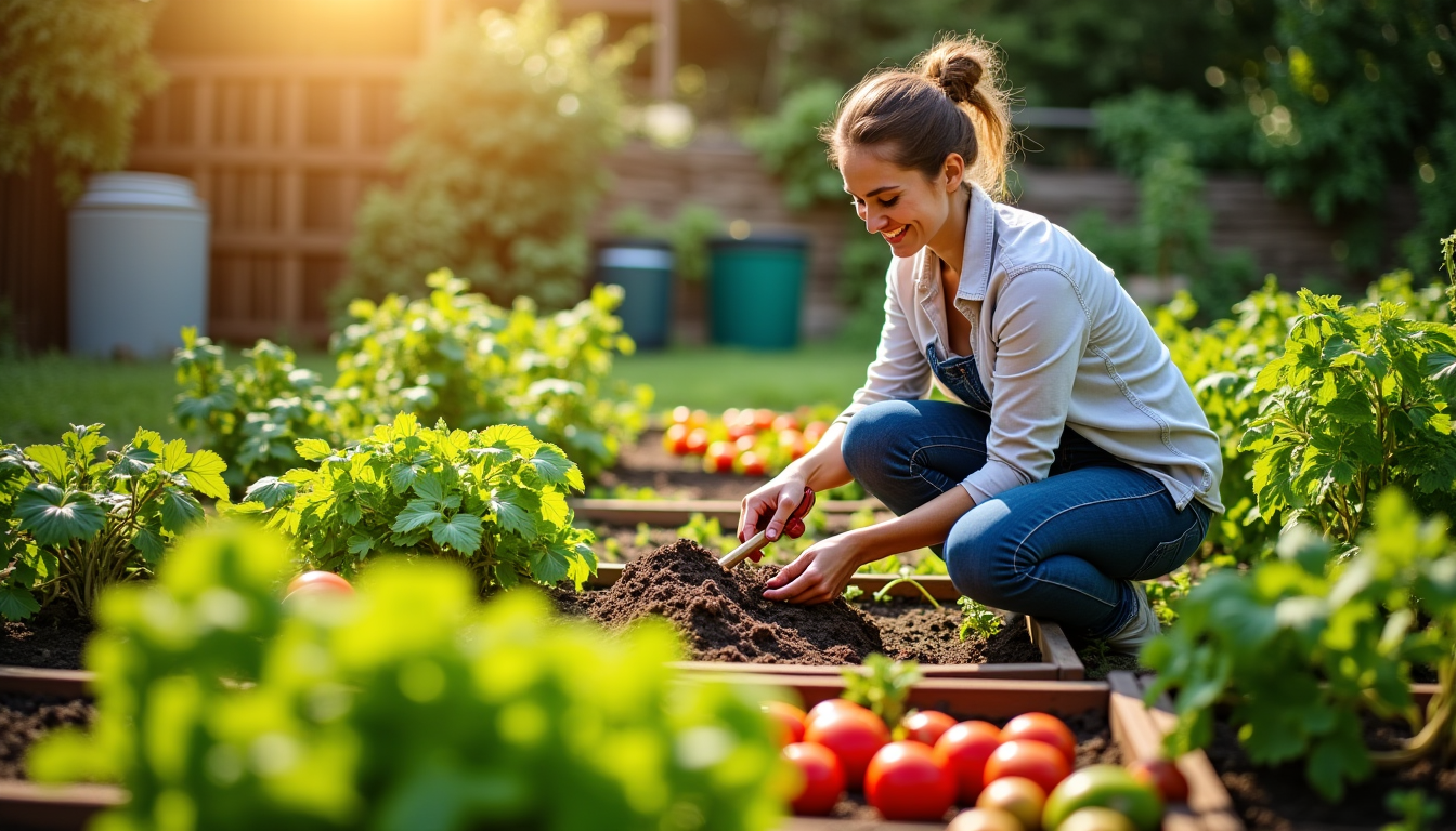 Comment optimiser un jardin pour produire ses propres légumes