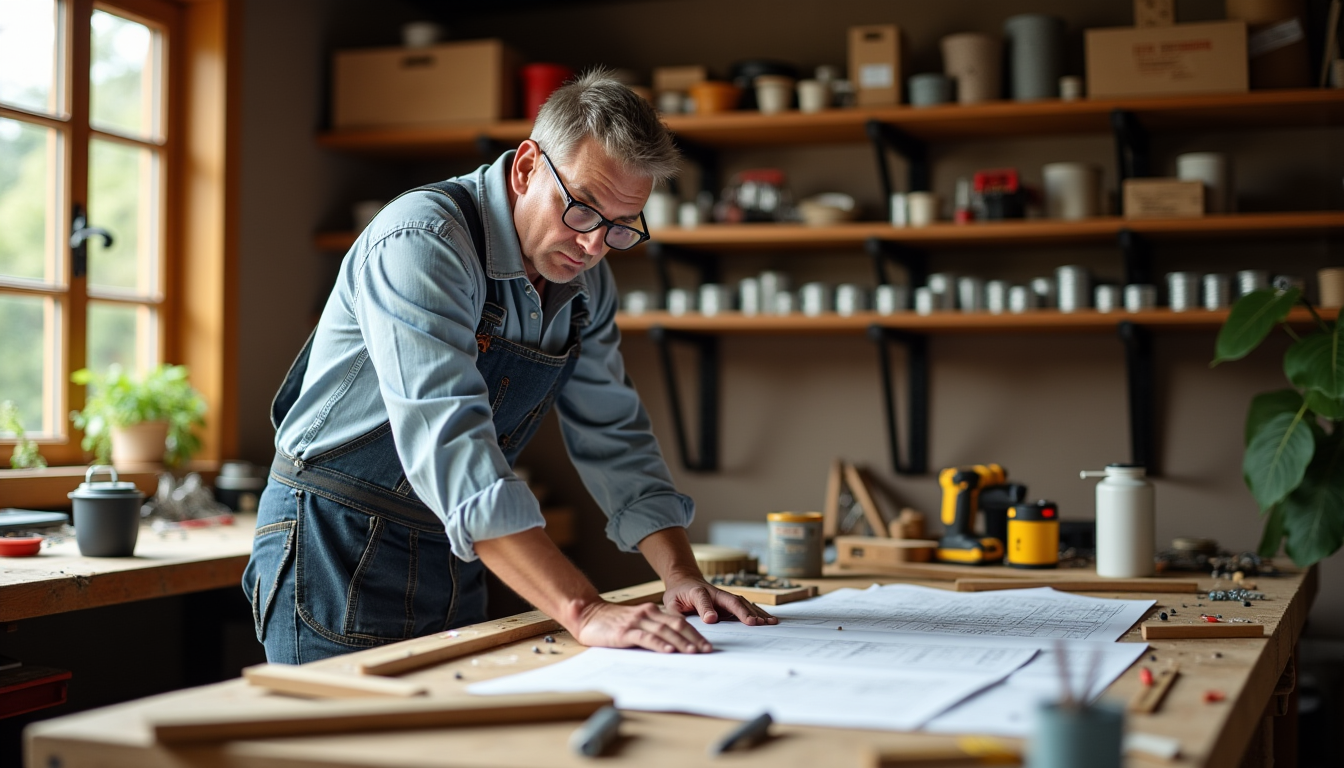 Comment planifier vos projets de bricolage et aménagement pièce par pièce ?