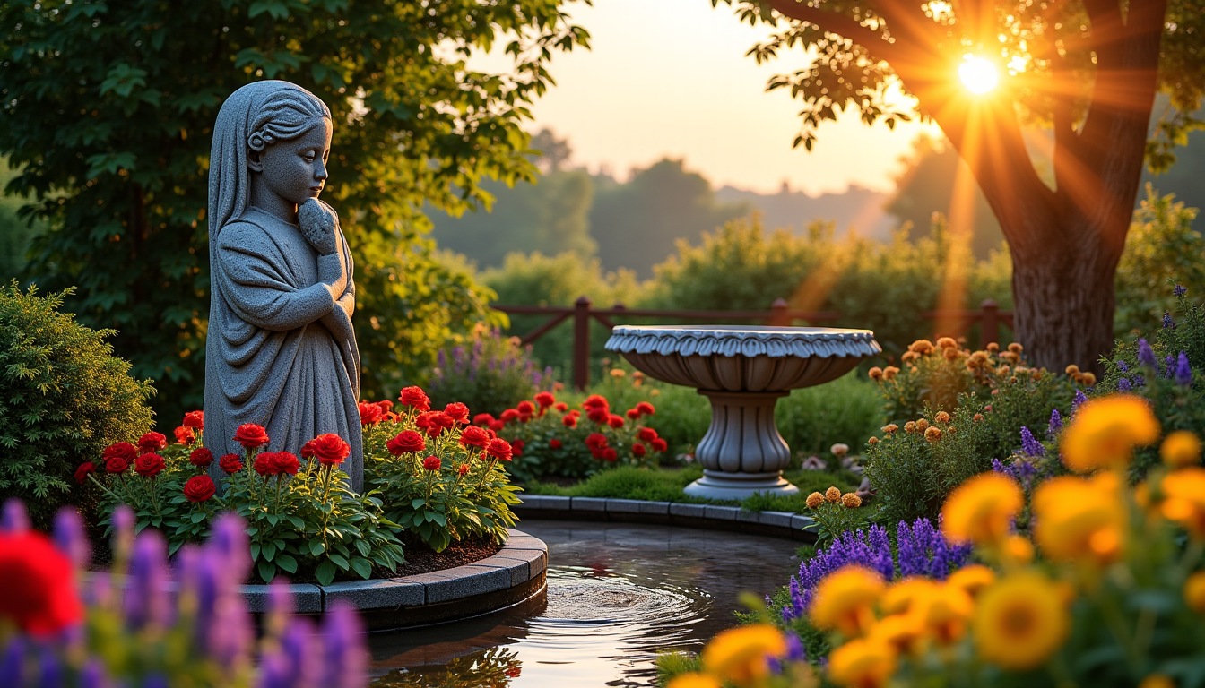 Ornements de jardin : idées pour un espace enchanteur