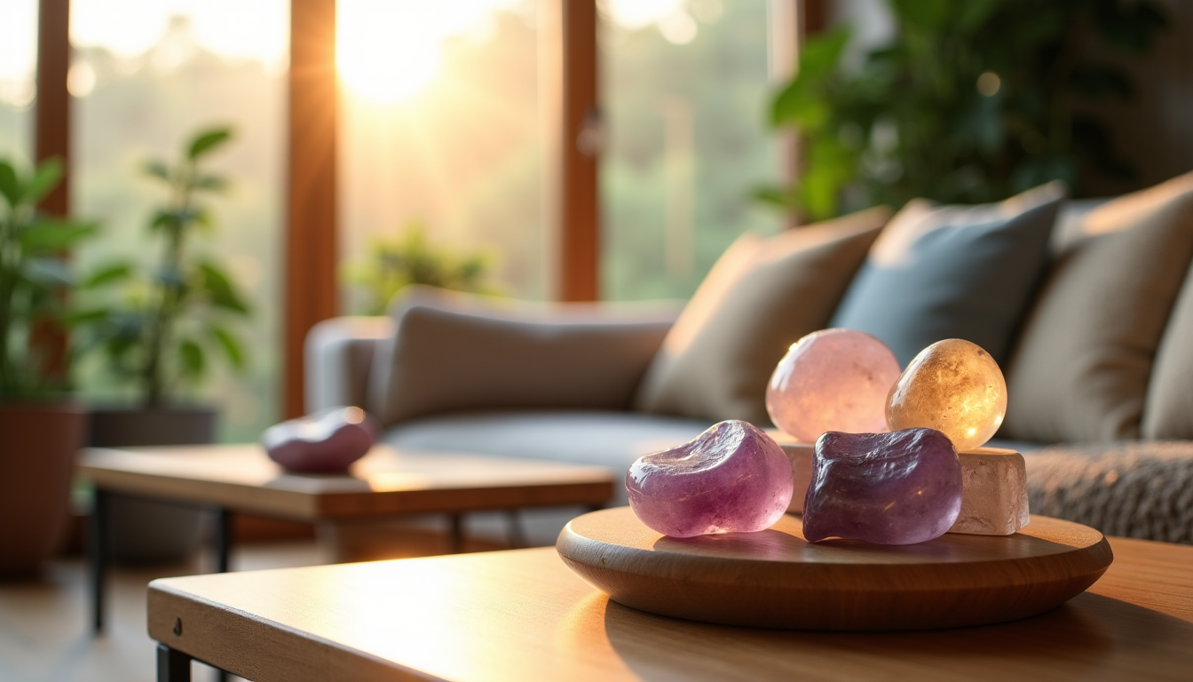 Piedras de litoterapia : comment intégrer leur beauté naturelle dans votre décoration d'intérieur
