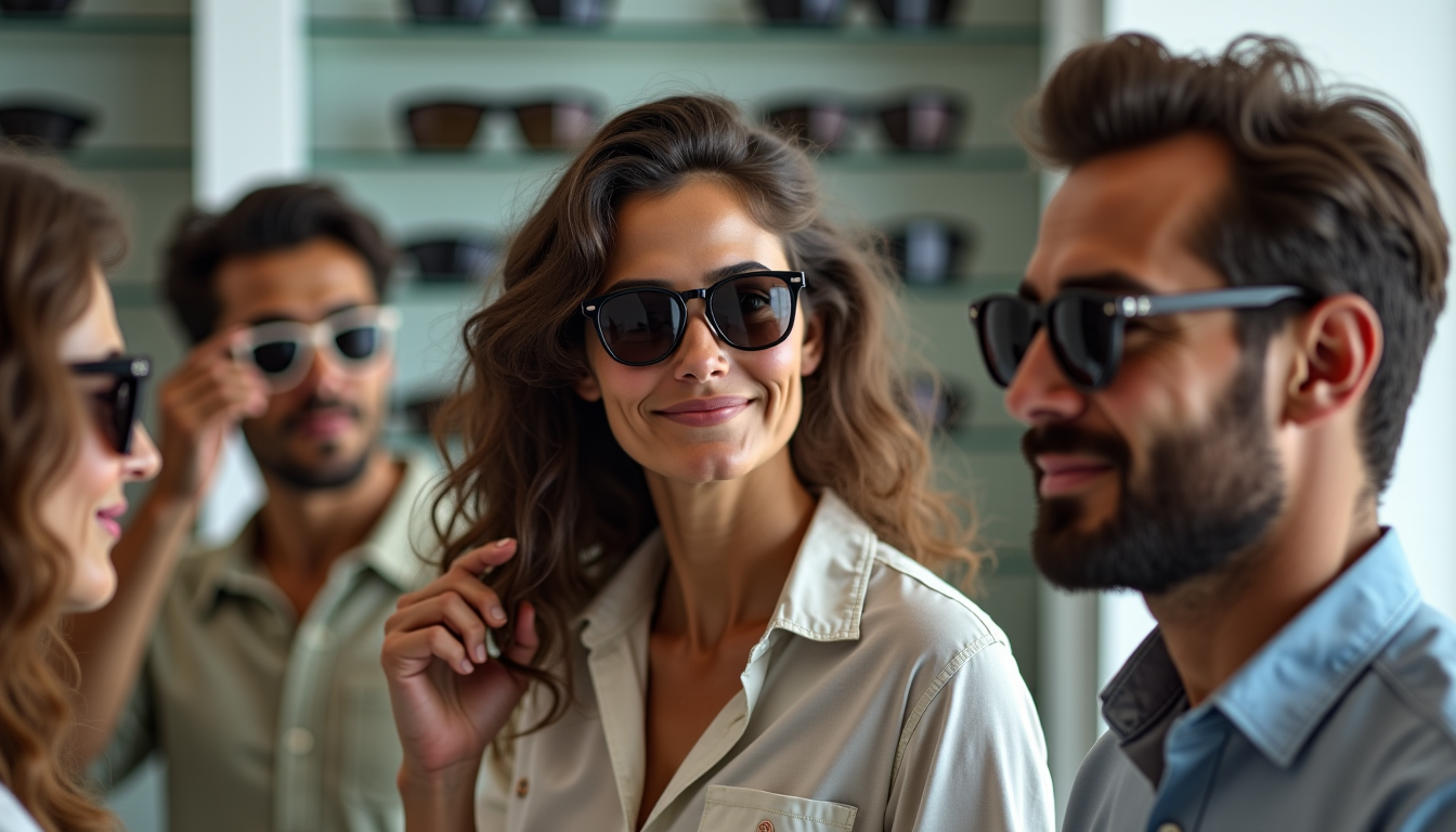 Comment choisir des lunettes de soleil selon son visage